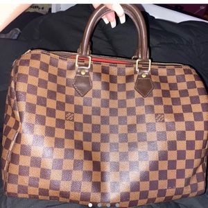 LOUIS VUITTON DAMIER EBENE SPEEDY 35